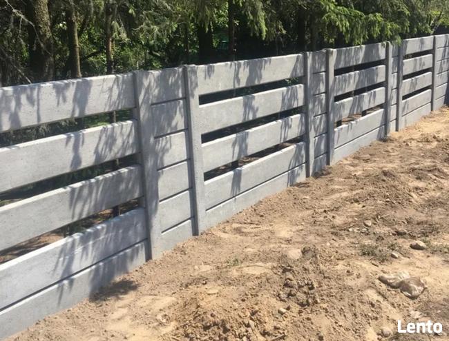 płoty betonowe Łask Kolumna , ogrodzenia betonowe łódzkie