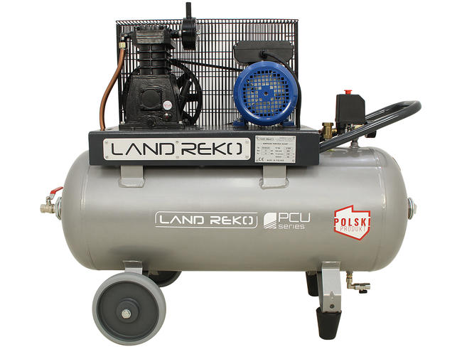 Kompresor tłokowy LAND REKO 100L 430l/min 230V Kompresor