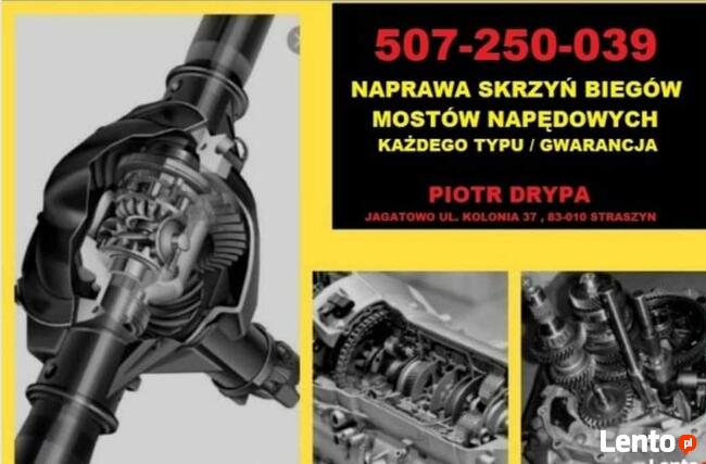 Mosty dyferencjaly dyfry BMW Mercedes Volvo naprawa serwis