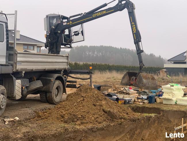 Wywóz ziemi/gruzu, usługi HDS, kruszywa