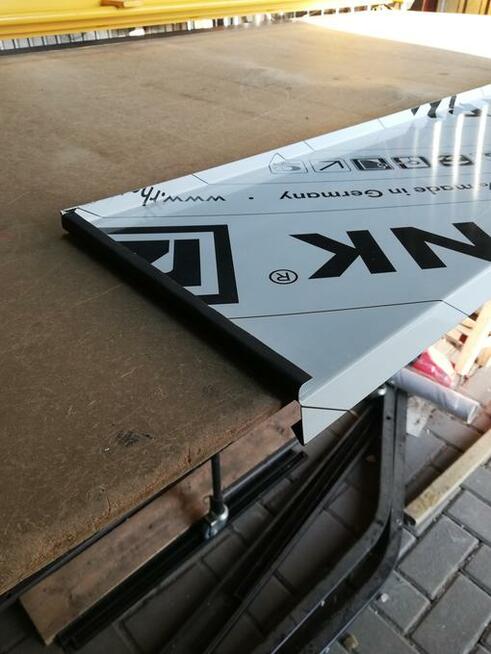 obróbki blacharskie, parapety, usługi dekarskie