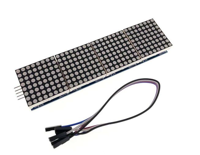 MAX7219 moduł macierzy do mikrokontrolera Arduino