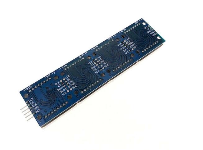 MAX7219 moduł macierzy do mikrokontrolera Arduino