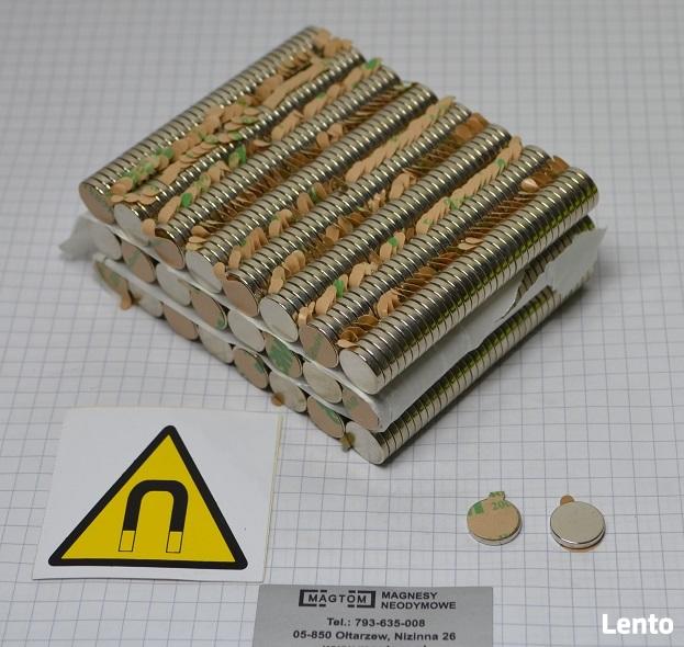 Magnesy z klejem 3M magnesy nedoymowe z klejem.