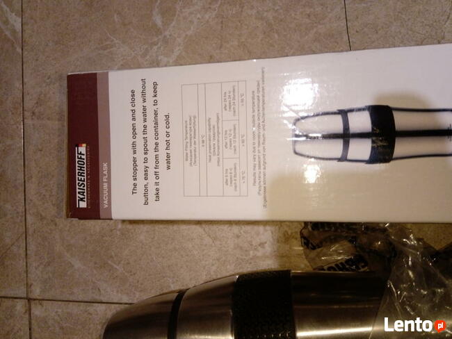 Termos ze stali nierdzewnej 750 ml. Nowy
