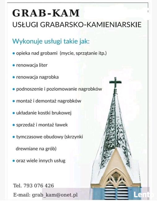 Montaż nagrobkow itp