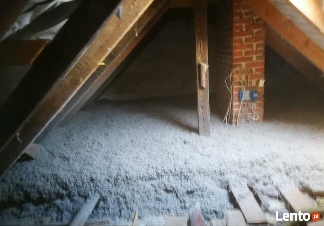 Docieplanie pianą wełną celulozą Termowizja Naprawy po kunie