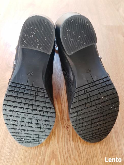 Buty damskie kozaki skurzane Tamaris, rozmiar 37