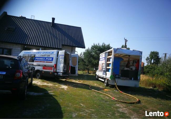 Docieplanie pianą wełną celulozą Termowizja Naprawy po kunie