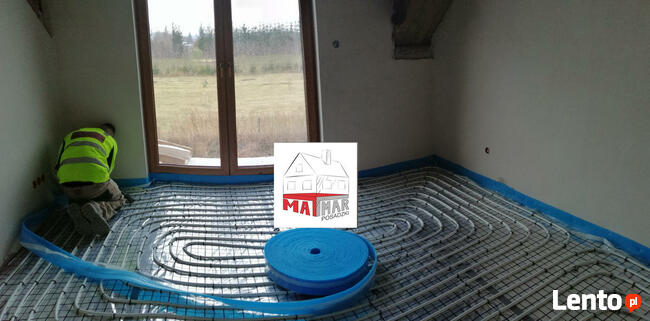 Posadzki wylewki anhydrytowe, styrobeton, Dzierżoniów