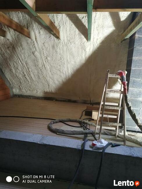 Ocieplenia Pianą Pur Izolacje natryskowe