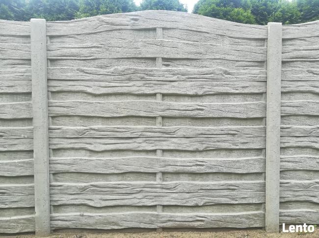 płyta betonowa pod siatkę panel Łask Łódzkie podmurówka 25cm