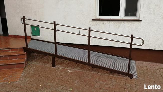 Podjazdy dla niepełnosprawnych rampy