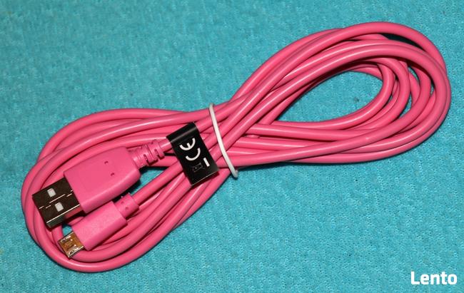 Kabel USB micro USB 3 m 2 A kabel USB microUSB 3m 2A