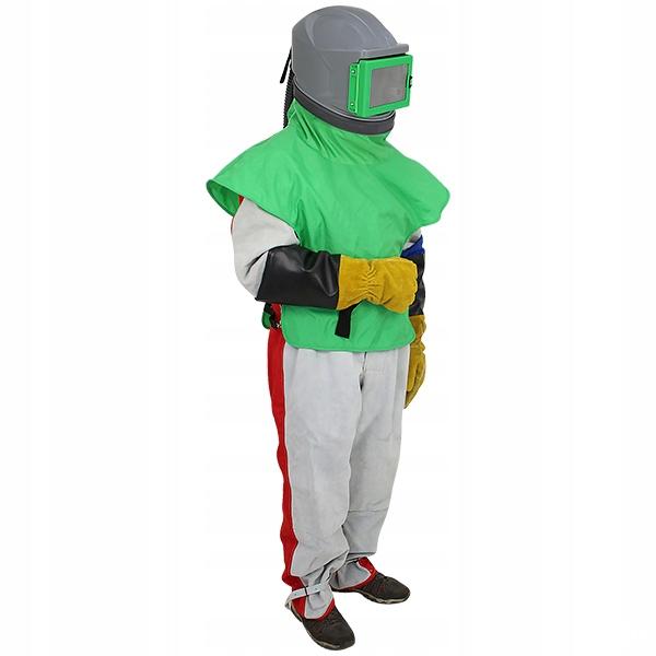 ZESTAW BHP OSŁONA STRÓJ DO PIASKOWANIA PIASKARKI