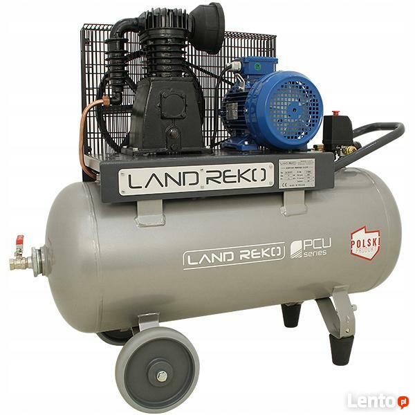 KOMPRESOR POWIETRZA 100l 400V LAND REKO 620L/MIN