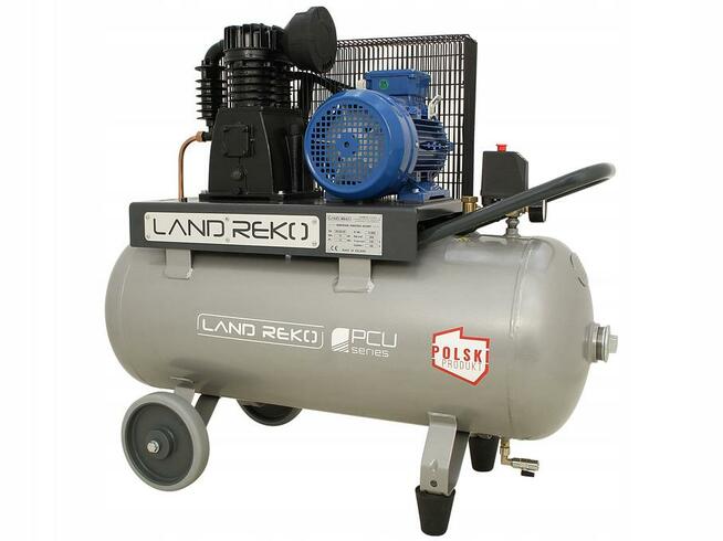 KOMPRESOR POWIETRZA 100l 400V LAND REKO 490L/MIN