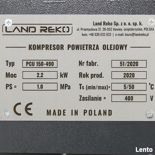 KOMPRESOR POWIETRZA 150l 230V LAND REKO 490L/MIN