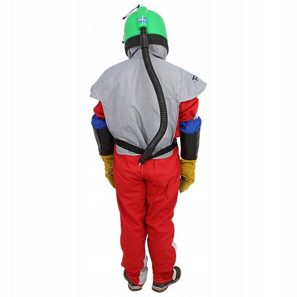 ZESTAW BHP KASK STRÓJ DO PIASKOWANIA PIASKARKI