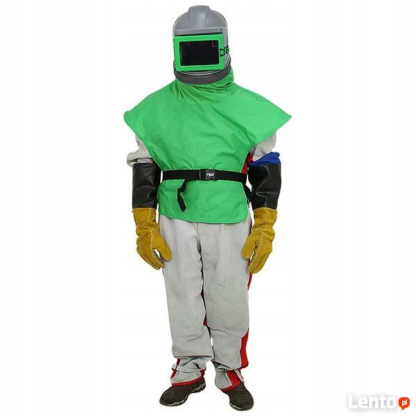 ZESTAW BHP OSŁONA STRÓJ DO PIASKOWANIA PIASKARKI