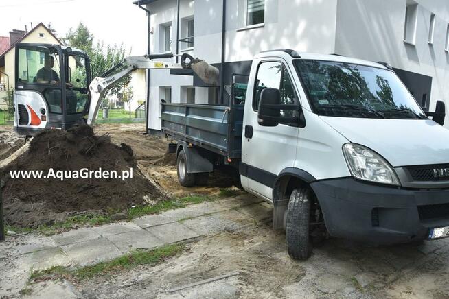 Aquagarden Zagospodarowanie wody deszczowej drenaż opaskowy