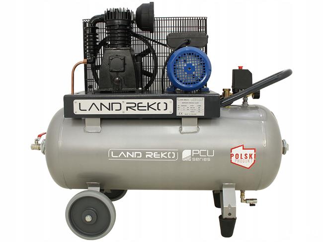 KOMPRESOR POWIETRZA 100l 230V LAND REKO 490L/MIN