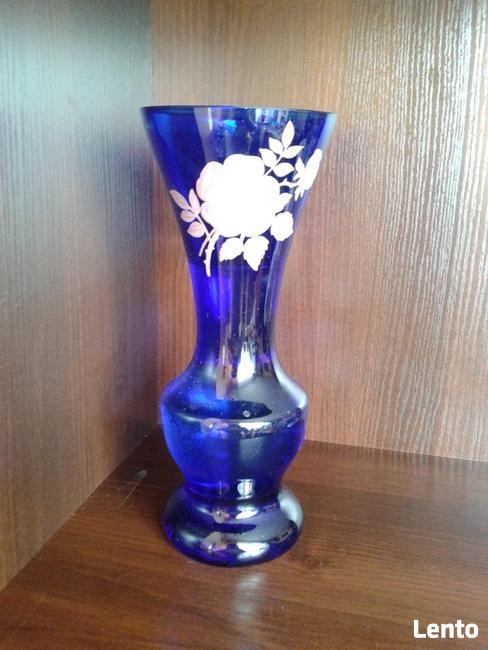 Wazon kobaltowy wys. 25 cm