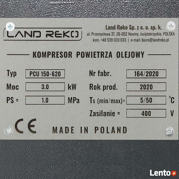 KOMPRESOR POWIETRZA 150l 400V LAND REKO 620L/MIN