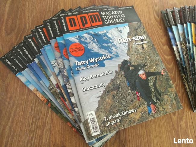Tanio sprzedam 26 numerów pisma górskiego N.P.M, stan dobry