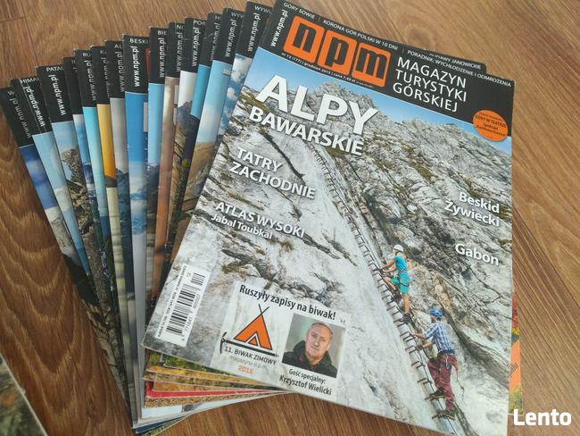 Tanio sprzedam 26 numerów pisma górskiego N.P.M, stan dobry