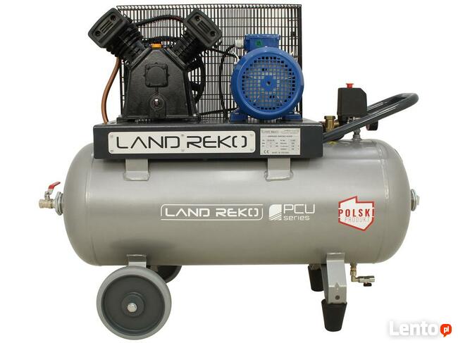 KOMPRESOR POWIETRZA 100l 400V LAND REKO 440L/MIN