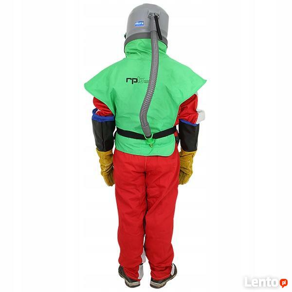 ZESTAW BHP OSŁONA STRÓJ DO PIASKOWANIA PIASKARKI