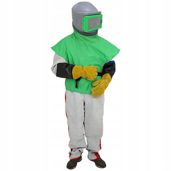 ZESTAW BHP OSŁONA STRÓJ DO PIASKOWANIA PIASKARKI