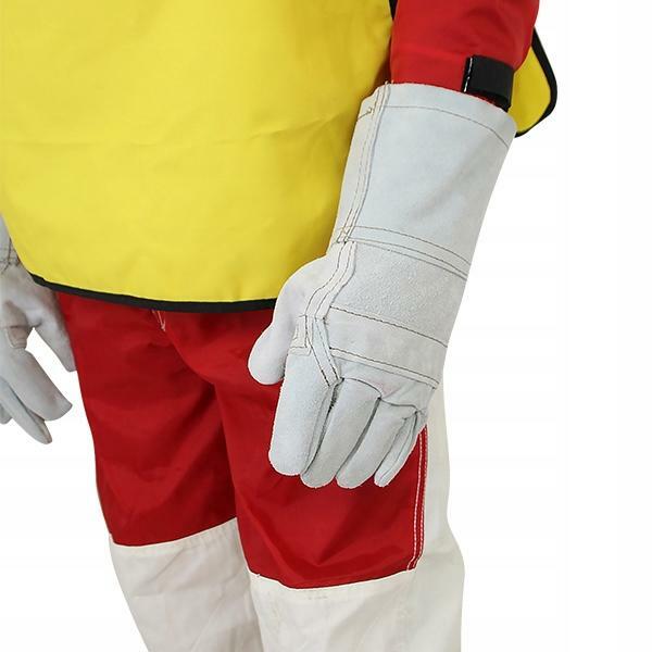 MASKA KOMBINEZON RĘKAWICE BHP DO PIASKOWANIA