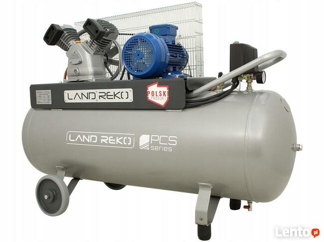 KOMPRESOR POWIETRZA 200l 400V LAND REKO 420L/MIN