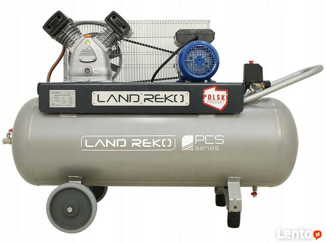KOMPRESOR POWIETRZA 150l 230V LAND REKO 420L/MIN
