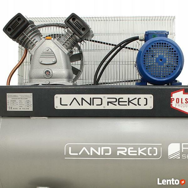 KOMPRESOR POWIETRZA 200l 400V LAND REKO 420L/MIN