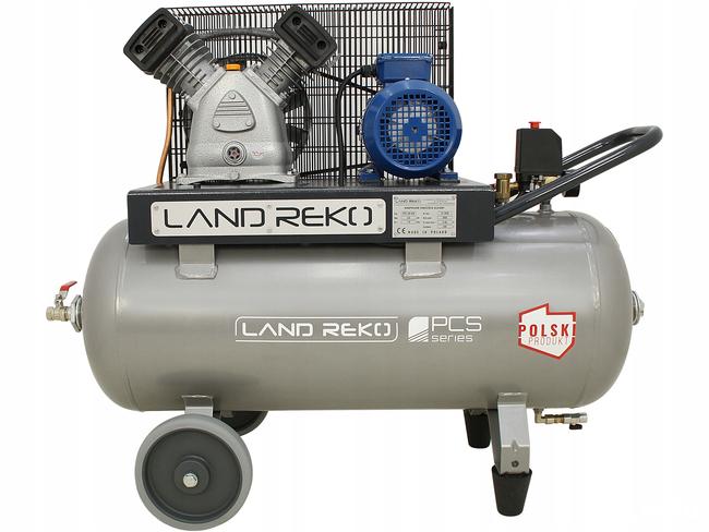 KOMPRESOR POWIETRZA 100l 400V LAND REKO 420L/MIN
