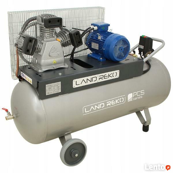 KOMPRESOR POWIETRZA 200l 400V LAND REKO 550L/MIN