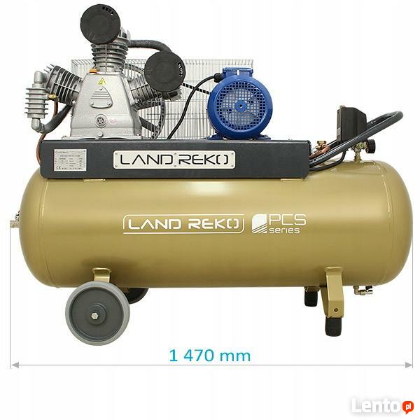 KOMPRESOR POWIETRZA 200l 400V LAND REKO 800L/MIN