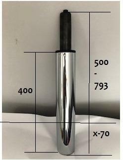 Siłownik do hokera, stołka barowego 400mm klasa: 4