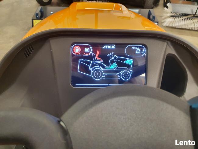 Traktorek ogrodowy Kosiarka +Zamiatarka nowa Stiga 7122 HWSY