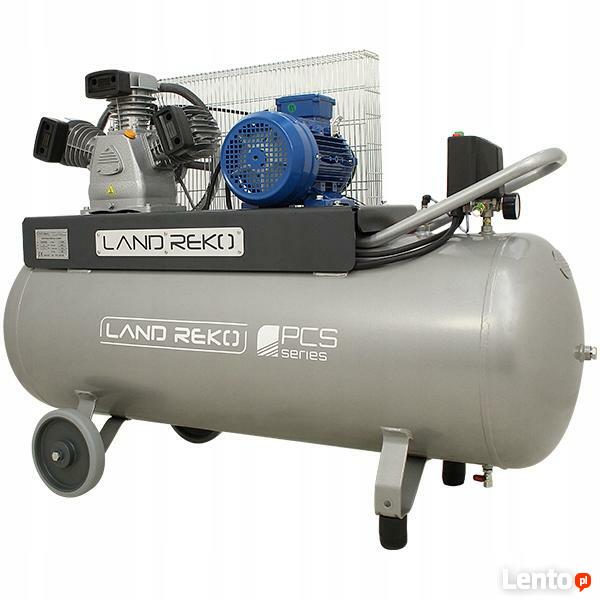 KOMPRESOR POWIETRZA 200l 400V LAND REKO 550L/MIN