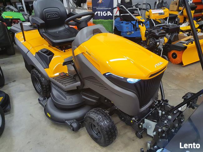 Traktorek ogrodowy Kosiarka +Zamiatarka nowa Stiga 7122 HWSY