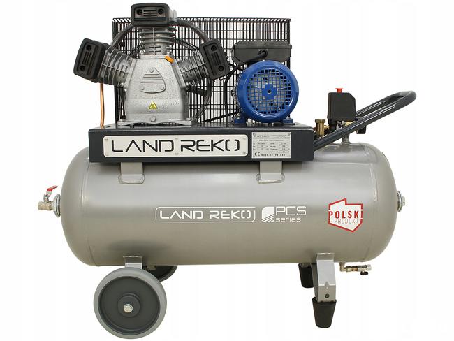 KOMPRESOR POWIETRZA 100l 230V LAND REKO 550L/MIN