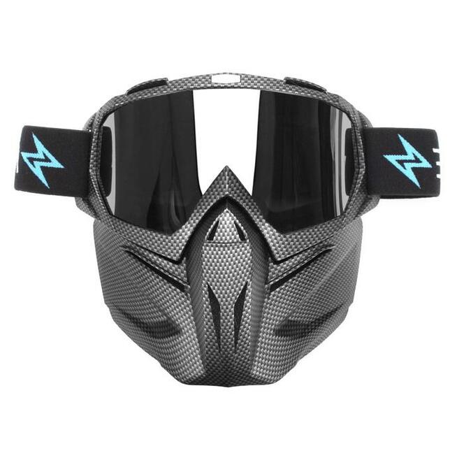 ORYGINALNA MASKA INTERWAVE – GOGLE ANTIFOG Z MASKĄ – MASKA N