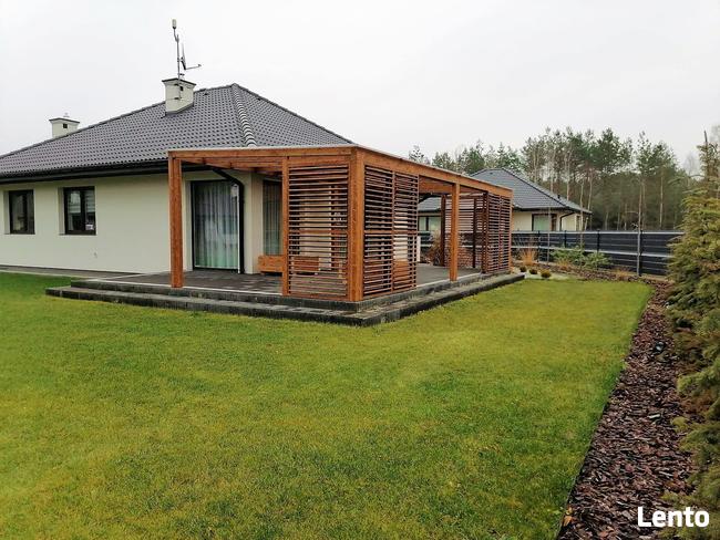 Ruchome deseczk Lamele Shuttersy z Modrzewia Zewnętrzne