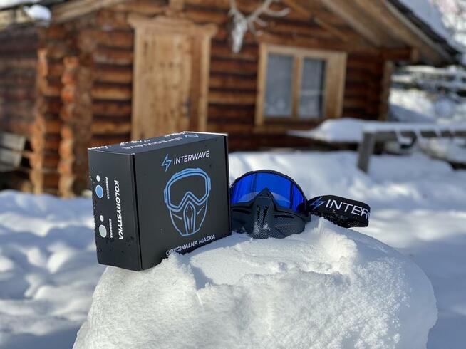 ORYGINALNA MASKA INTERWAVE – GOGLE ANTIFOG Z MASKĄ – MASKA N