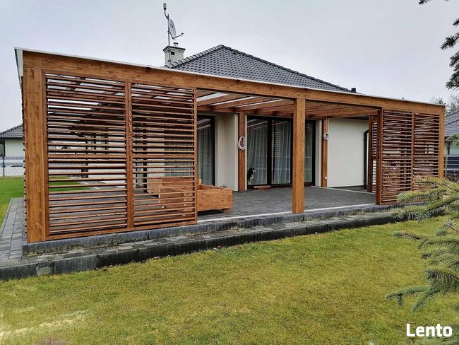 Ruchome deseczk Lamele Shuttersy z Modrzewia Zewnętrzne