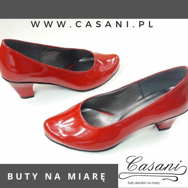 CASANI buty damskie na miarę weselne ślubne na duże szerokie
